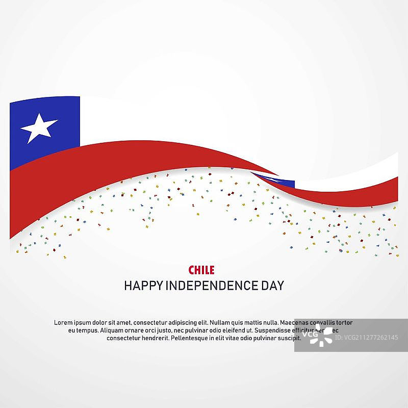 智利独立日背景图片素材