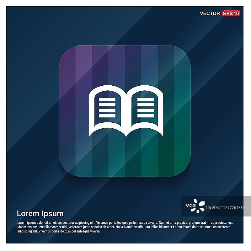 打开的书本图标 - 免费矢量图标图片素材