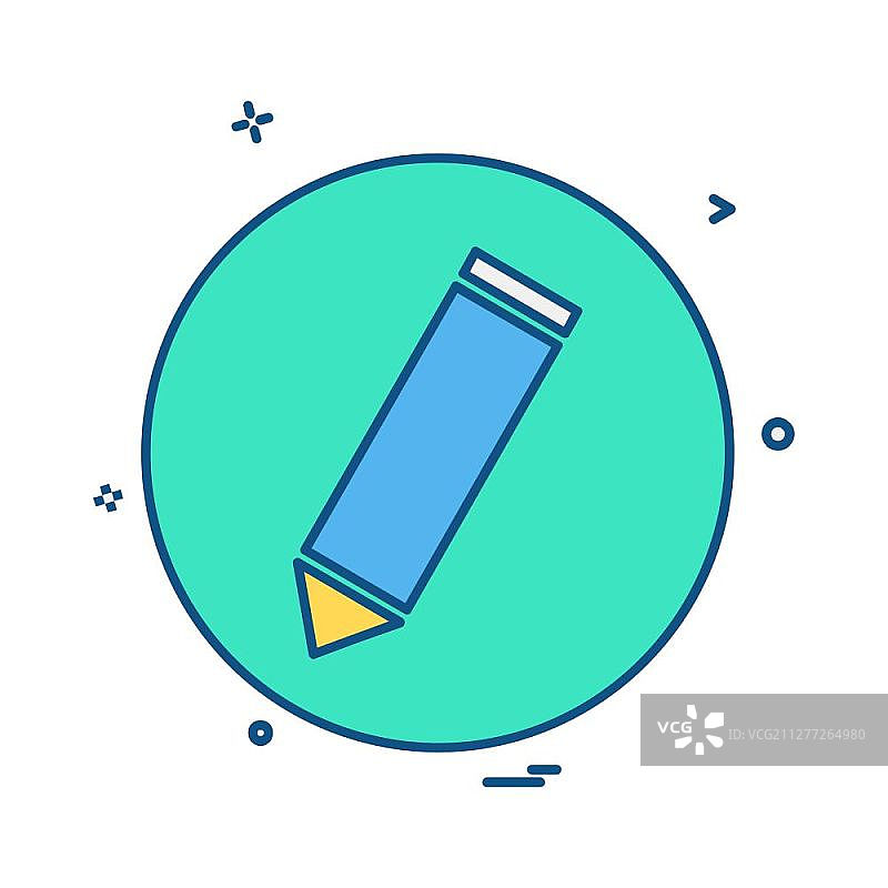 铅笔图标设计矢量图片素材