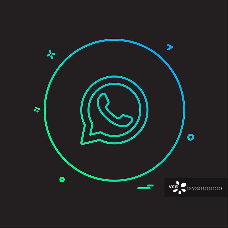 Whatsapp图标设计矢量素材图片素材