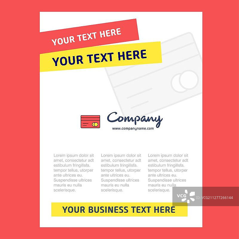 公司简介信用卡扉页设计、年度报告、演示文稿、宣传单、宣传册矢量背景图片素材