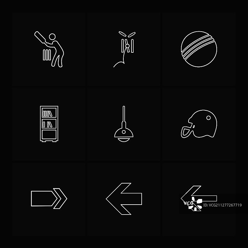 体育运动游戏箭头图标合集图片素材