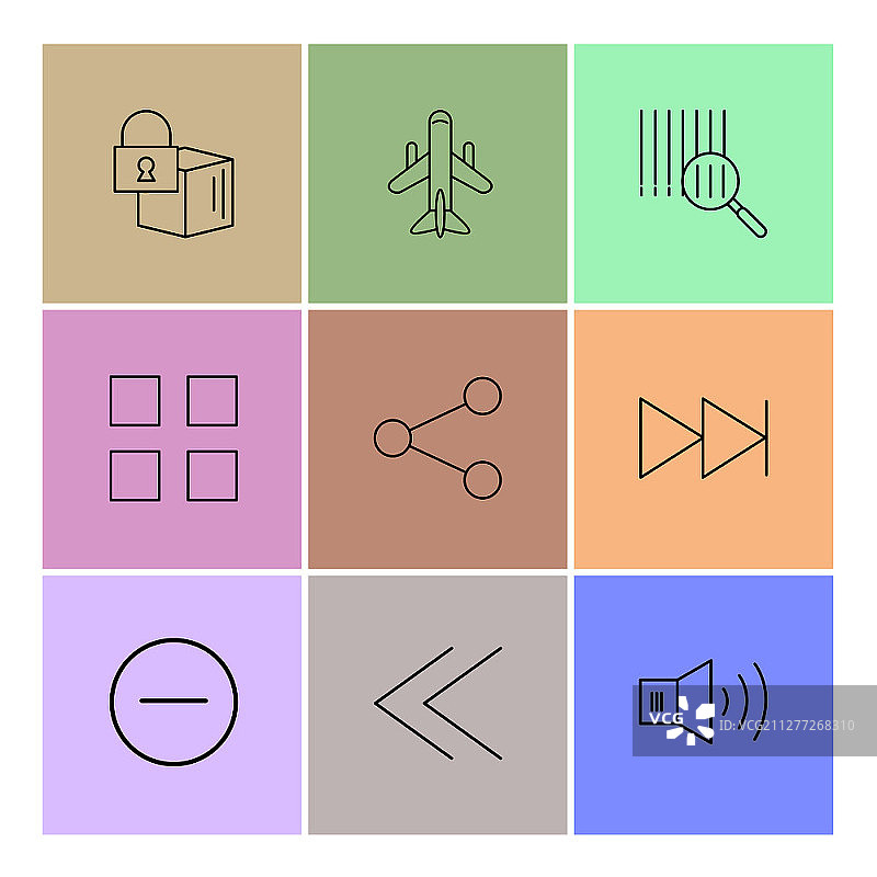 立方体，分享，方块，扬声器，用户界面图标，箭头，导航，无线网络，互联网，技术，应用，矢量，设计，扁平，收藏，风格，创意图标图片素材