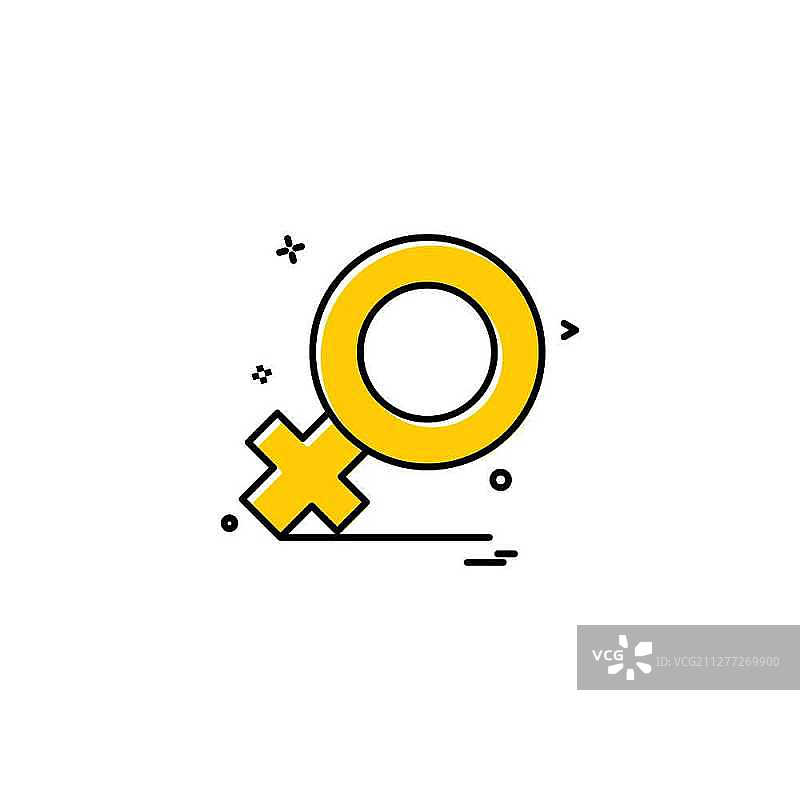 女性图标设计矢量图图片素材