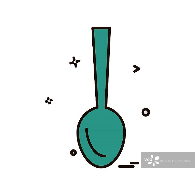 勺子图标设计矢量素材图片素材