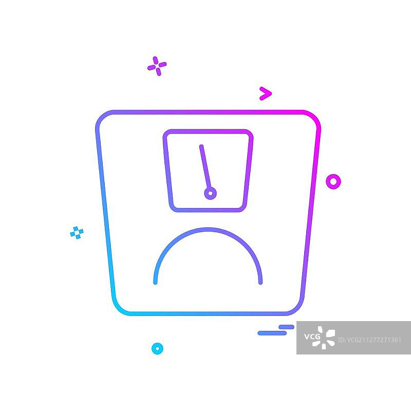 健身器械图标设计矢量图图片素材