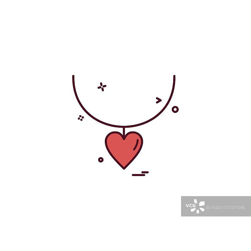 项链图标设计矢量图片素材