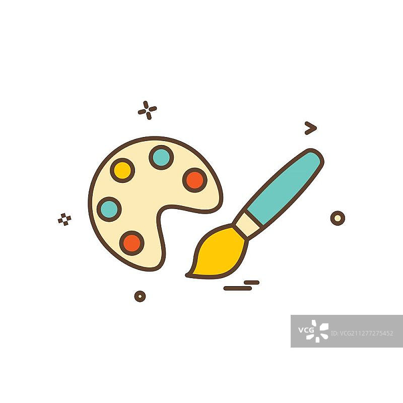 绘画图标矢量设计图片素材