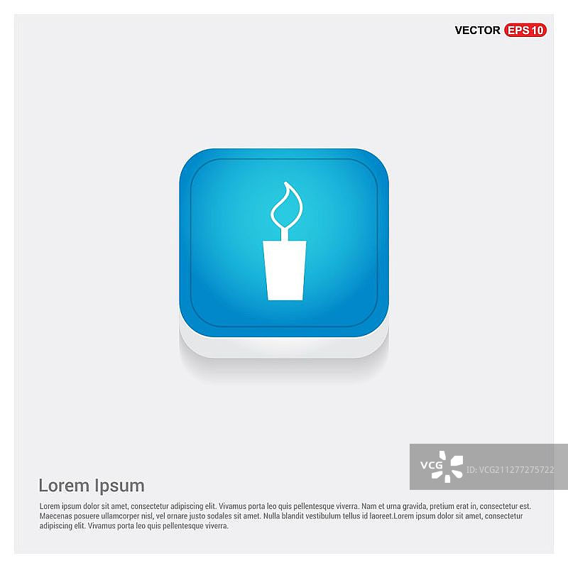 蜡烛图标图片素材