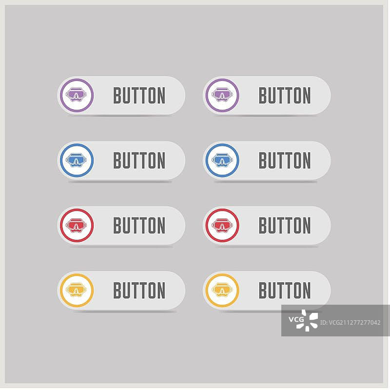 游泳面罩图标 - 免费矢量图标图片素材