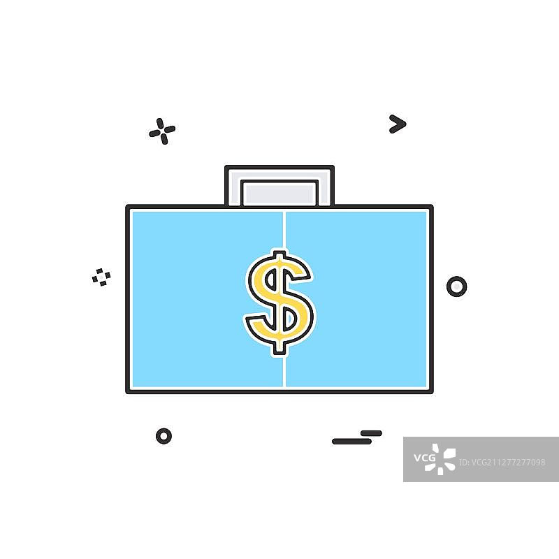 美元图标设计矢量图片素材