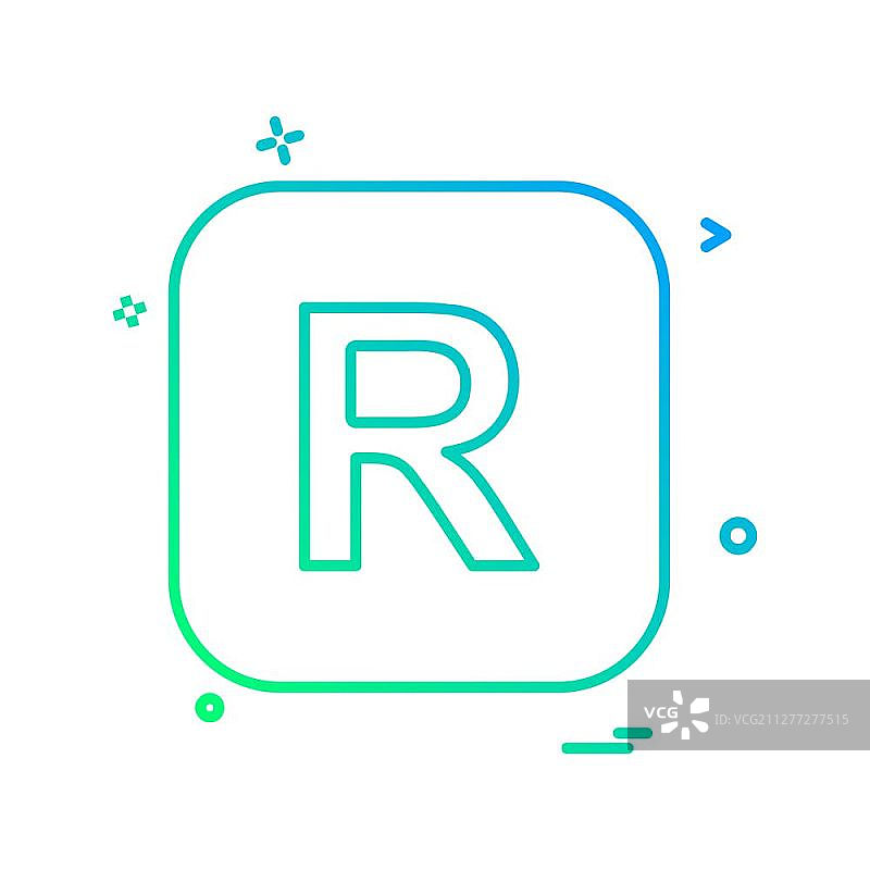 英文字母图标设计矢量素材图片素材