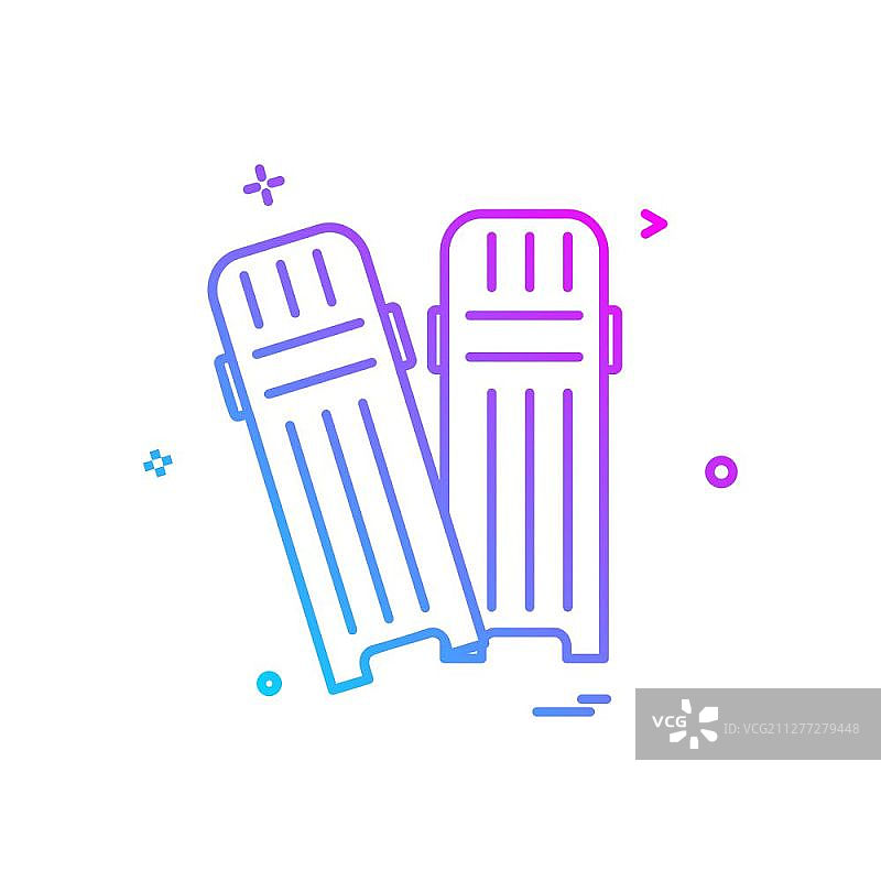 板球护垫安全保护图标矢量设计图片素材