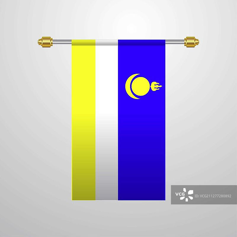 布里亚特旗帜图片素材