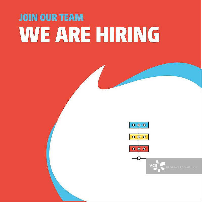 加入我们的团队，招聘海报设计矢量背景图片素材