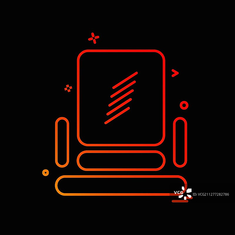 椅子图标设计矢量图图片素材