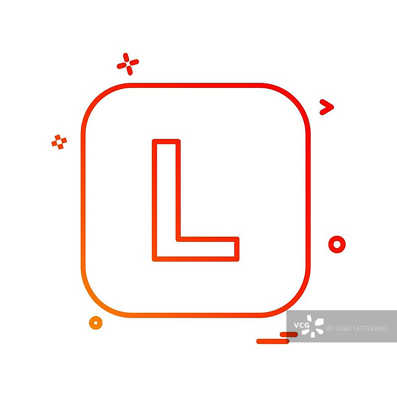 英文字母图标设计矢量素材图片素材