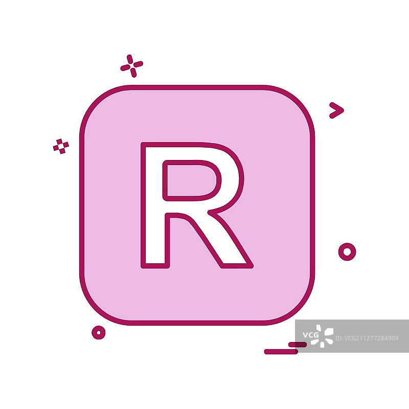 英文字母图标设计矢量素材图片素材