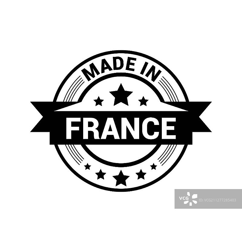 法国印章设计矢量图图片素材