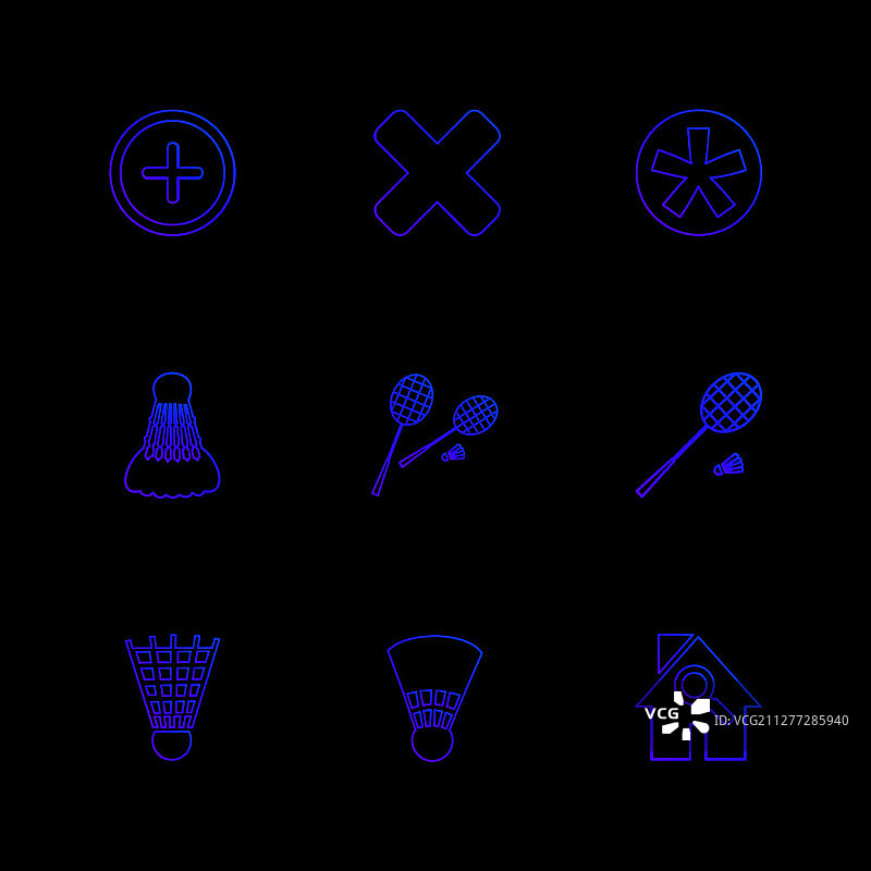 体育运动游戏箭头图标合集图片素材