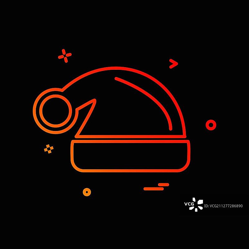 帽子图标设计矢量图图片素材