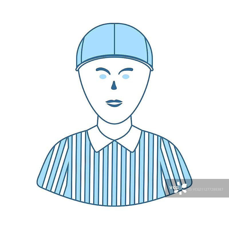 美式橄榄球裁判图标矢量图图片素材