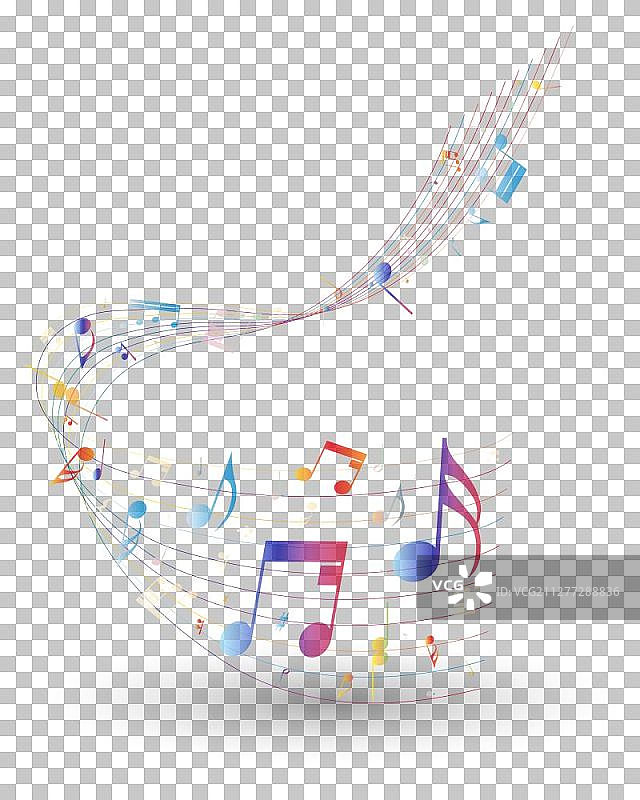 音符背景透明网格设计矢量素材图片素材