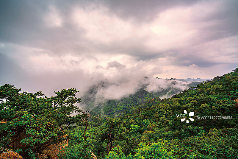 鞍山市千山景区风光图片素材