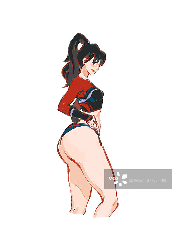 健身运动女性图片素材