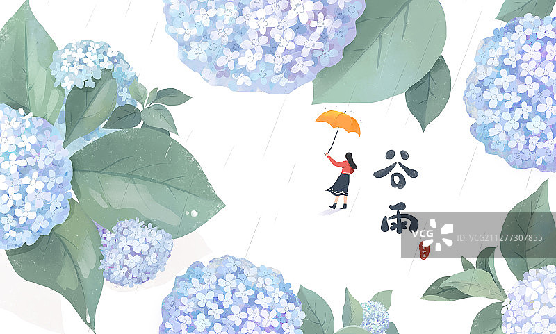 谷雨节气图片素材