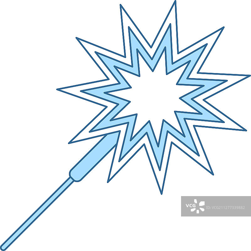 派对烟花棒图标图片素材