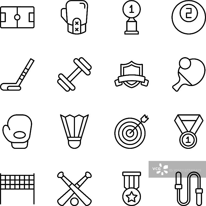 奖励线性图标背包图片素材