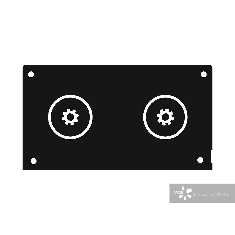 录像带和卷轴符号图片素材