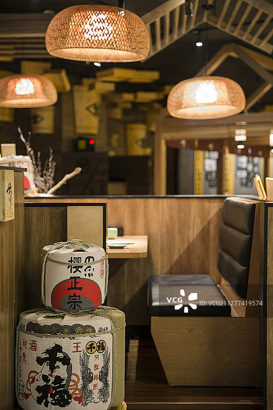 日本寿司餐厅图片素材