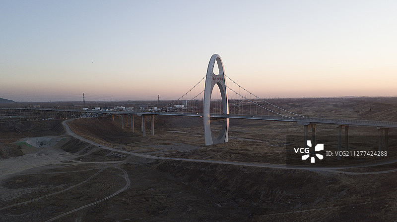 密云云蒙大桥航拍公路桥梁图片素材