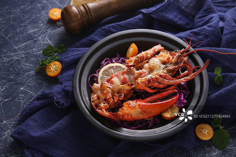 照片/已修/2018年/1月/2018.1.5拍摄选出/芝士焗龙虾/2Q9A8528.JPG图片素材