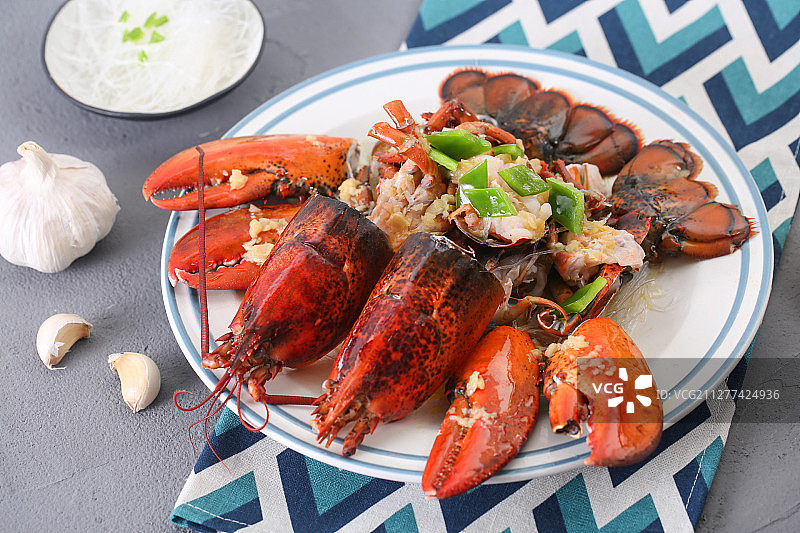 照片/已修/2018年/1月/2018.1.24拍摄选出/蒜蓉粉丝蒸波士顿龙虾/5U2A7716.JPG图片素材