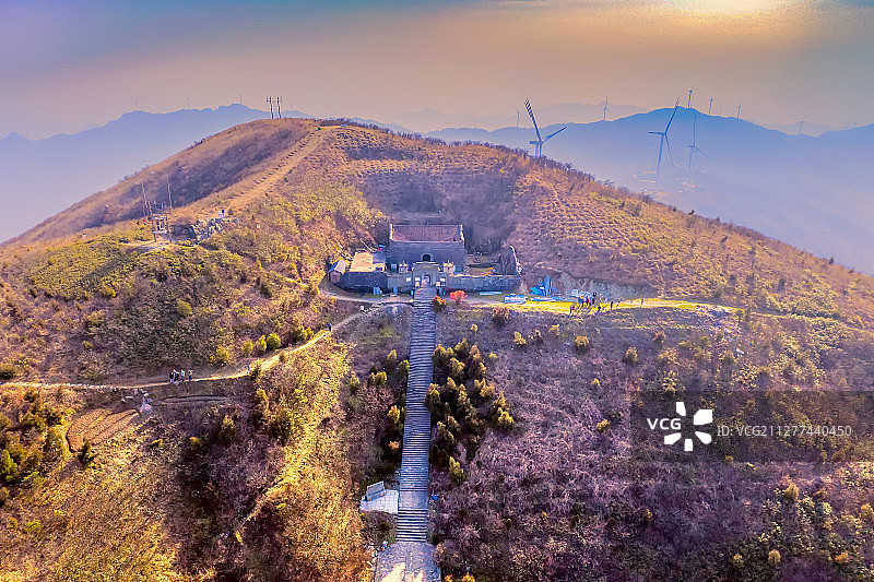 龙山药王殿图片素材