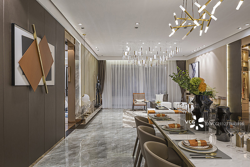 假日别墅客厅图片素材