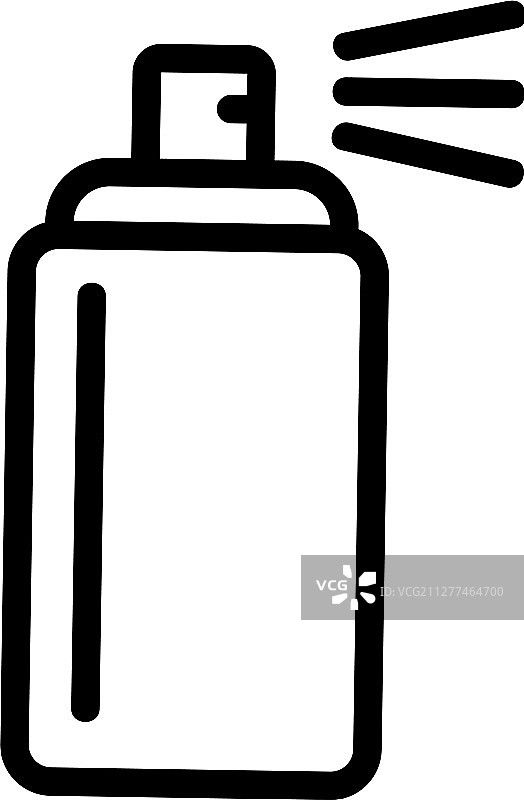 液体油漆图标轮廓符号图片素材