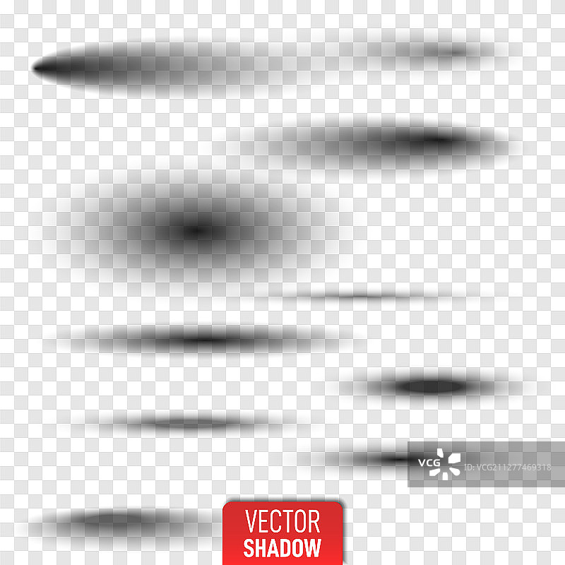 透明椭圆形阴影素材图片素材