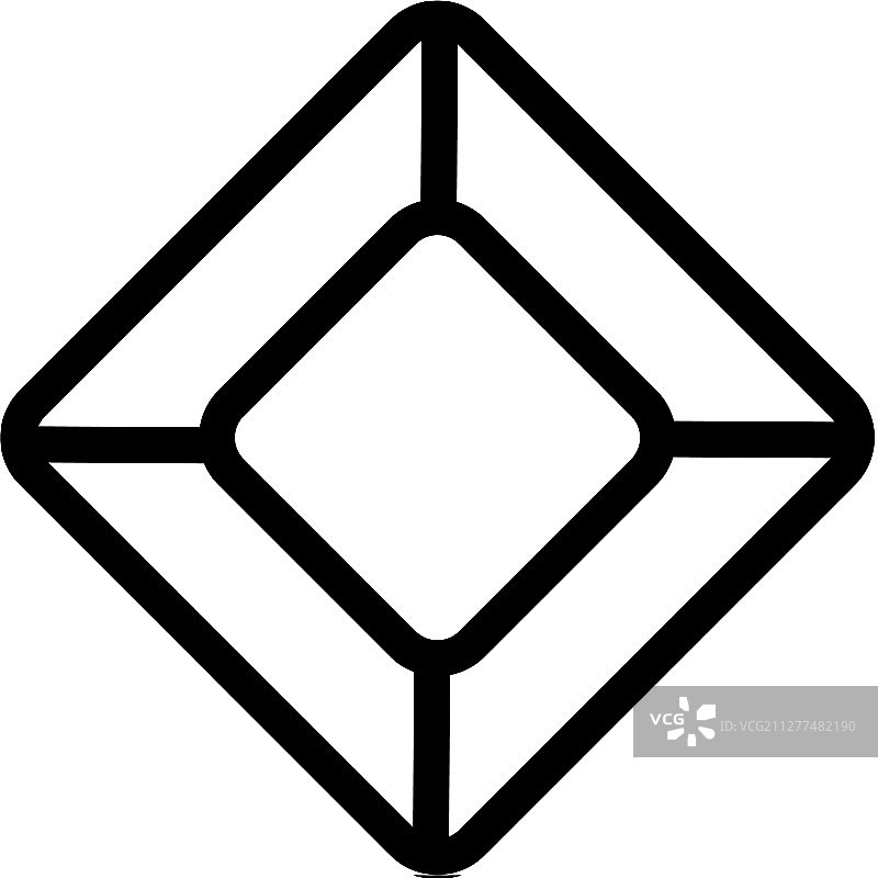 琥珀色图标隔离轮廓符号图片素材