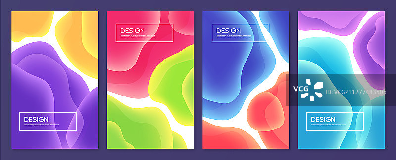 抽象极简封面手册合集图片素材