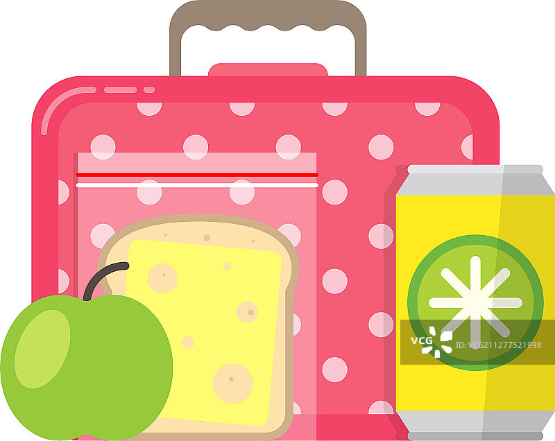 学生午餐盒饭图片素材