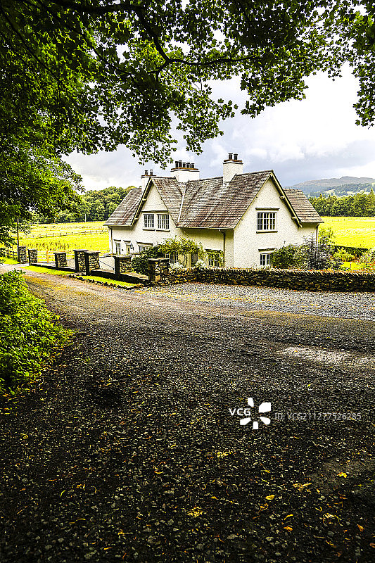 英国温德米尔庄园洋房图片素材