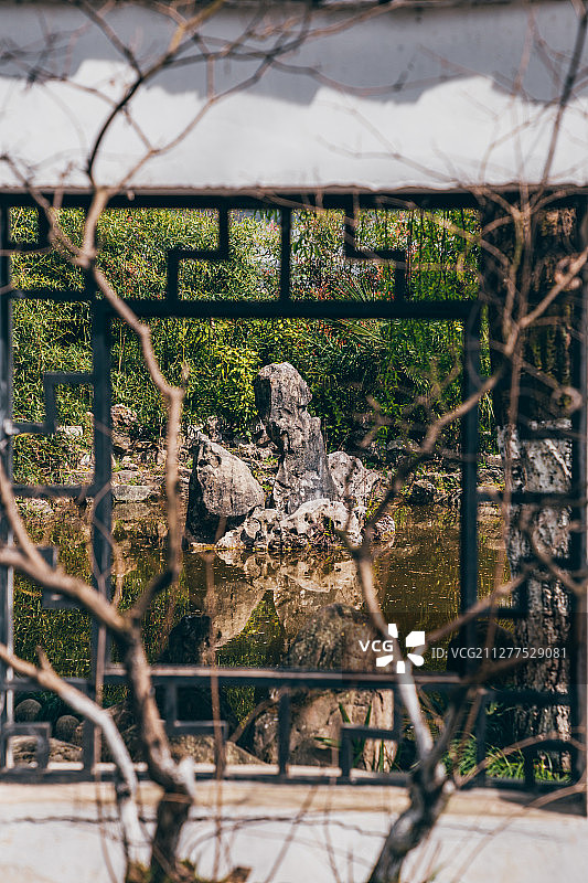 汉中勉县诸葛古镇武侯祠景区风光图片素材