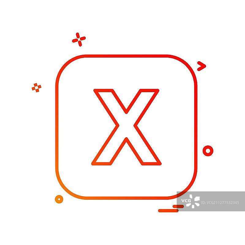 英文字母图标设计矢量素材图片素材