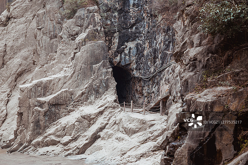 汉中石门栈道风景区图片素材