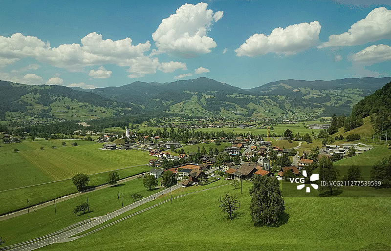 瑞士因特拉肯图片素材