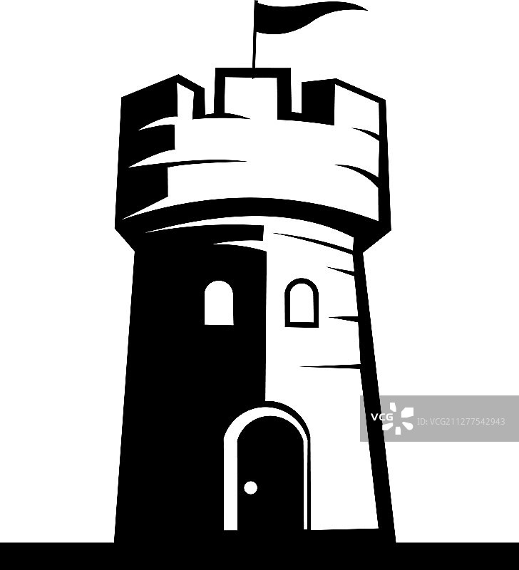 城堡Logo模板图片素材